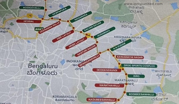Featured Image of Prestige Evergreen East Bangalore Map