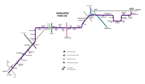 Featured Image of Prestige Evergreen Purple Line Metro Stations List